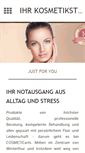 Mobile Screenshot of cosmeticarts.ch